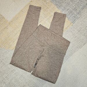 Aerie OFFLINE High Waisted Legging S Long Heathered Brown